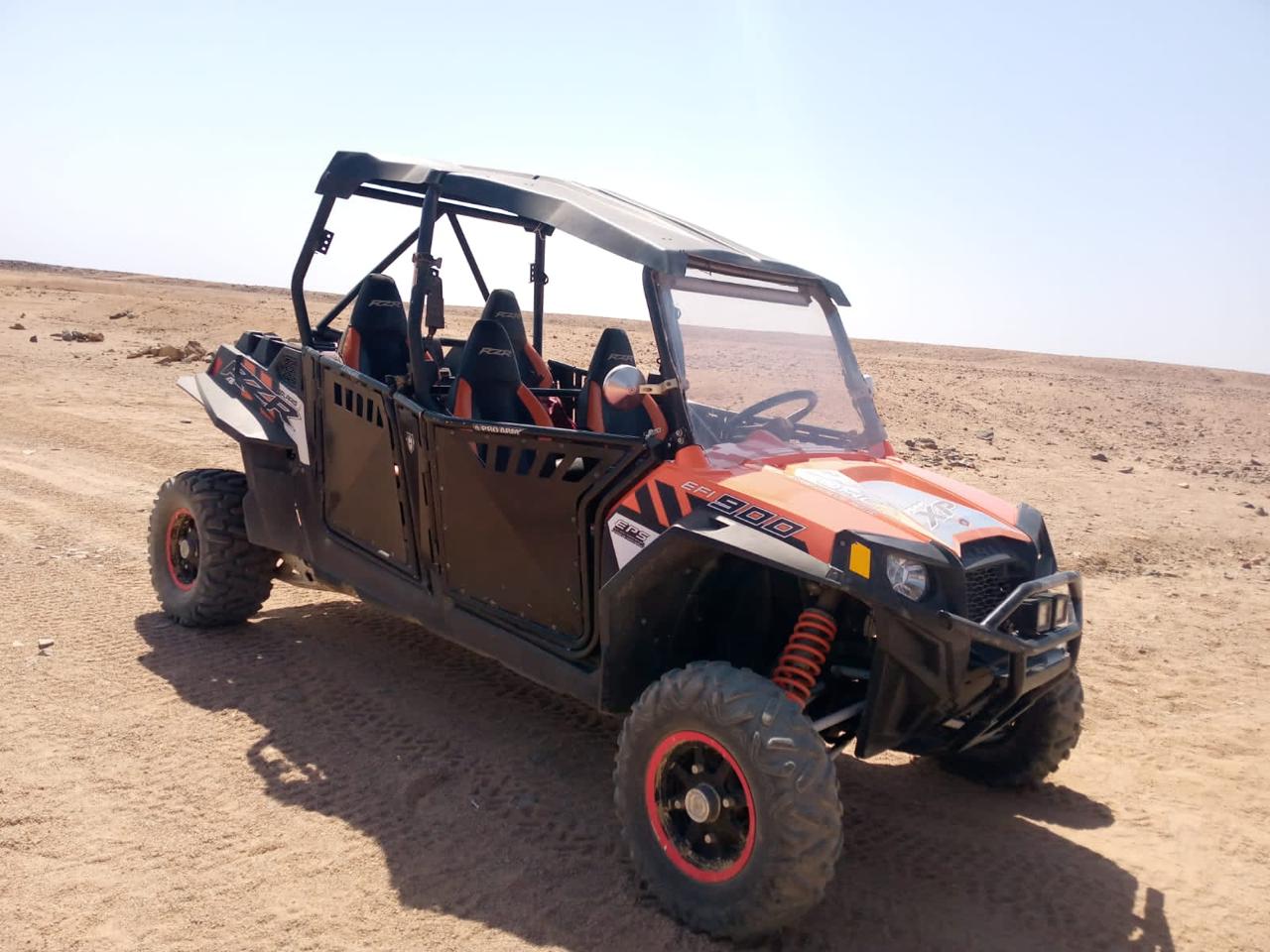 Dune buggy for an afternoon dune buggy tour in Hurghada