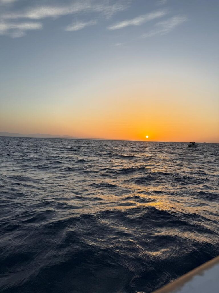 Sunset over the Red Sea during a Sunset Cruise Hurghada