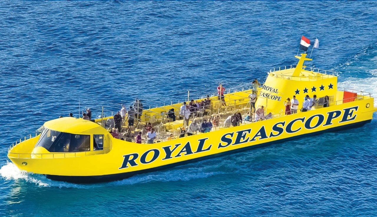 Glass Bottom Boat Hurghada and Makadi Bay on the Red Sea